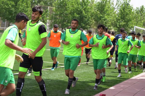  گزارش تصویری از تمرین صبح امروز تیم ملی جوانان