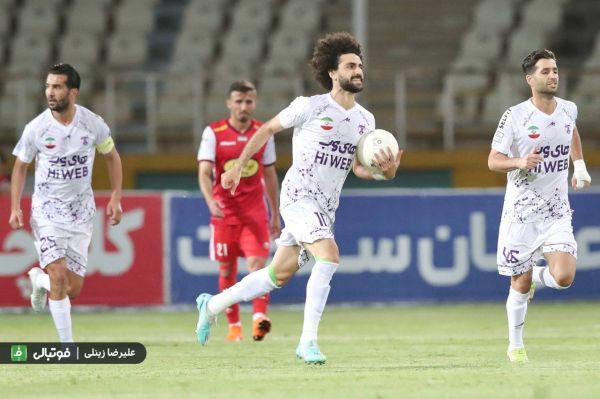  دو پیام ویژه ساکت الهامی در دو تعویض مقابل پرسپولیس