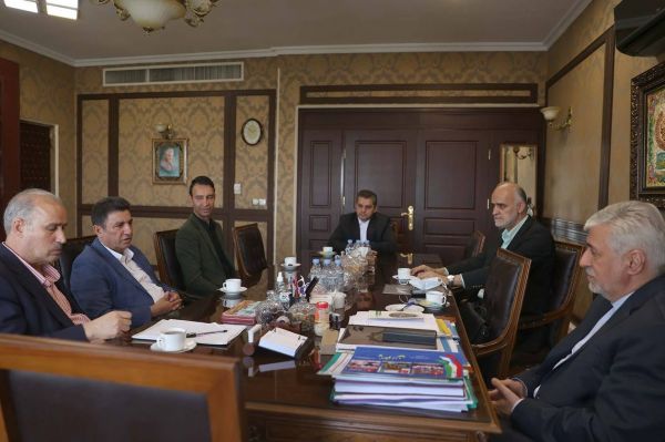 دیدار تاج، نبی، قلعهنویی و عنایتی با وزیر ورزش و جوانان