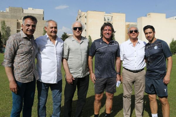 حضور سه پیشکسوت استقلال در تمرین امروز آبی ها