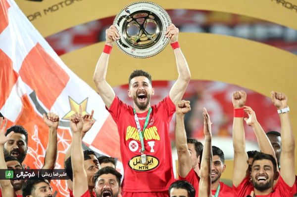  گزارش تصویری اختصاصی  جشن قهرمانی پرسپولیس در جام حذفی
