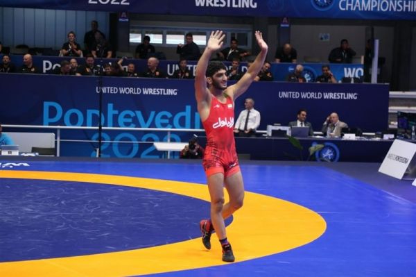 کشتی فرنگی رنکینگ اتحادیه جهانی سهرابی اولین طلای ایران را کسب کرد