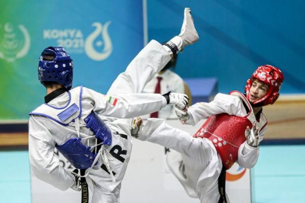  حاج موسایی و نصیری نمایندگان ایران در روز پنجم تکواندو قهرمانی جهان