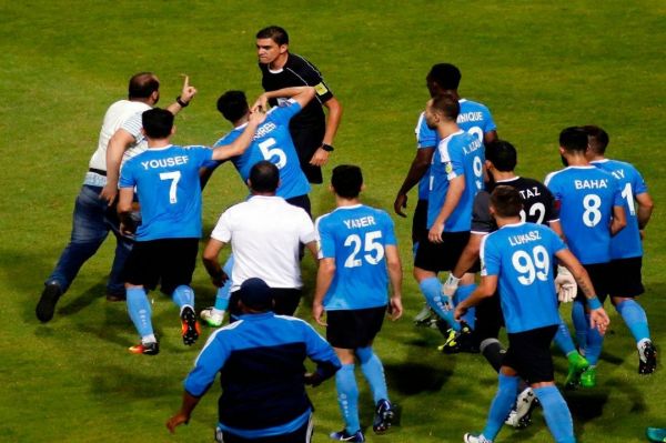  جدال ناتمام تیم های اردنی در فلسطین