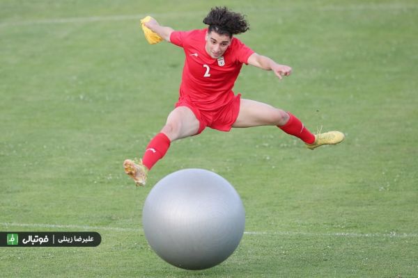 گزارش تصویری اختصاصی/ تمرین تیم ملی امید، جمعه 12 خرداد