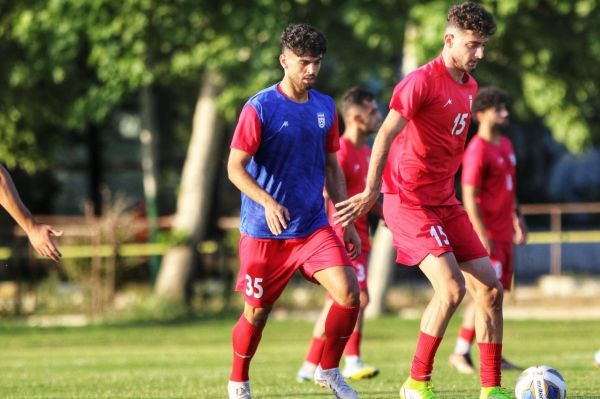  برگزاری بازی درون تیمی در تمرین عصرگاهی امیدها