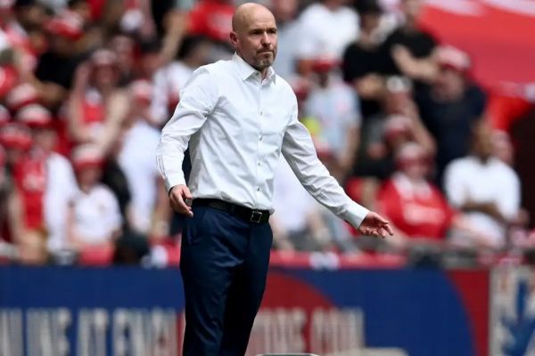  واکنش تن هاگ به شکست منچستریونایتد در فینال جام حذفی