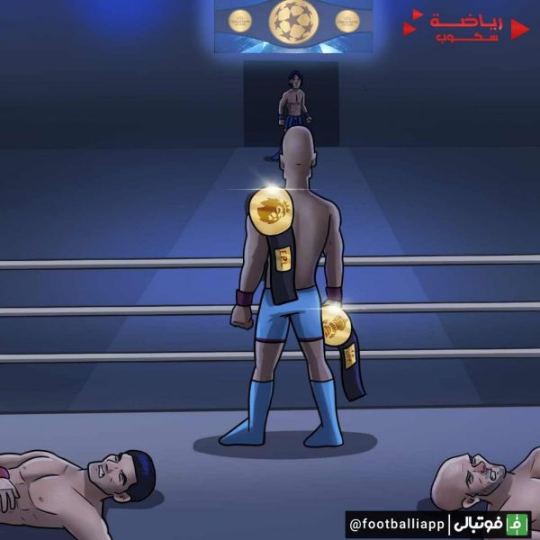  کسب دومین جام داخلی توسط منچسترسیتی به روایت کاریکاتور