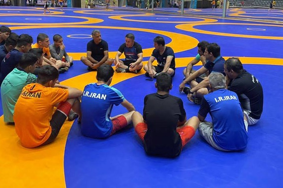 حضور رنگرز در اردوی تیم ملی کشتی فرنگی نوجوانان