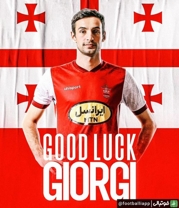  س از دعوت شدن گئورگی گولسیانی به تیم ملی گرجستان، باشگاه پرسپولیس با انتشار پستی در اینستاگرام، برای وی آرزوی موفقیت کرد