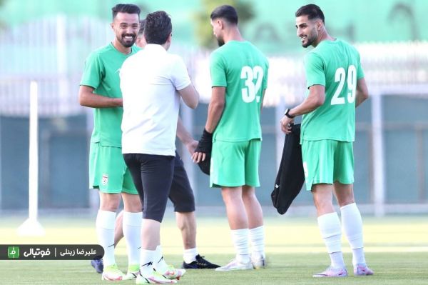 گزارش تصویری اختصاصی تمرین تیم ملی، یکشنبه 14 خرداد