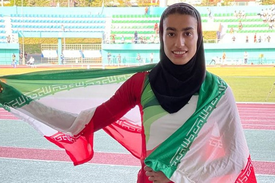  مسابقات دو و میدانی جوانان قهرمانی آسیا  عیدیان نقره گرفت