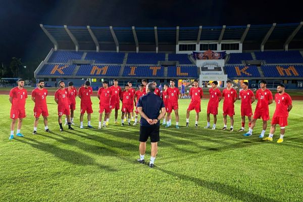  گزارش تصویری  تمرین تیم ملی فوتبال نوجوانان، چهارشنبه 17 خرداد