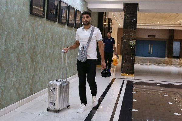 گزارش تصویری/ بازیکنان تیم ملی فوتبال به هتل المپیک آمدند