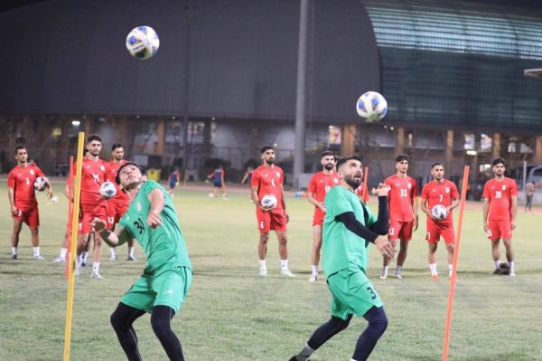  گزارش تصویری  برگزاری اولین تمرین تیم امید در کربلا با بارش باران و باد سنگین