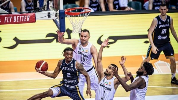  برد بی ثمر شهرداری گرگان در لیگ بسکتبال غرب آسیا