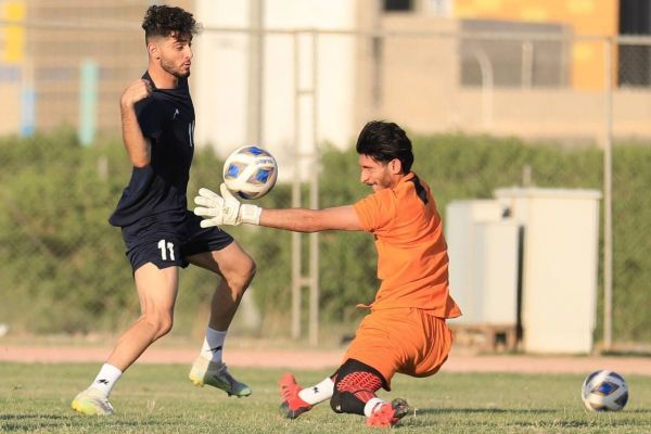 گزارش تصویری آخرین تمرین امیدها برای شروع جام غرب آسیا برگزار شد