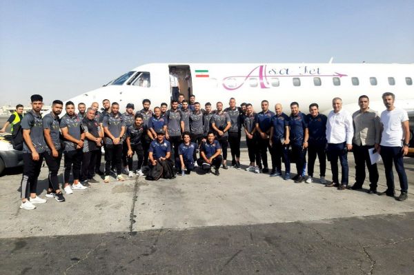  برای انجام بازی تدارکاتی  اعضای مس رفسنجان به ارمنستان سفر کردند