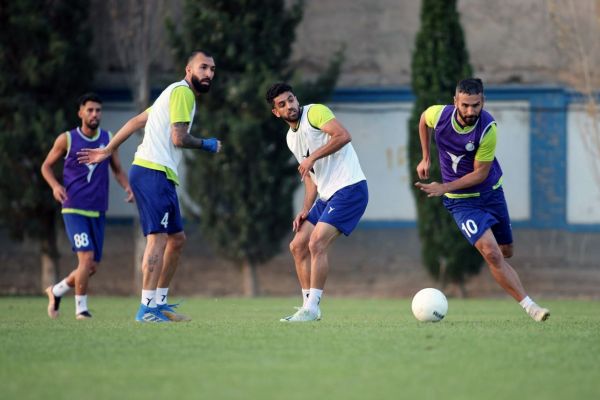 تمرین جدی استقلال در عصر جمعه