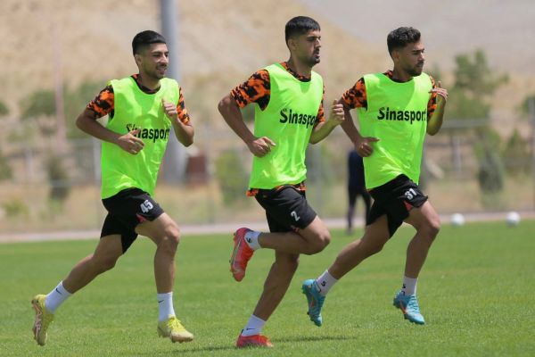 گزارش تصویری تمرین هوازی و تاکتیکی شاگردان مجتبی حسینی