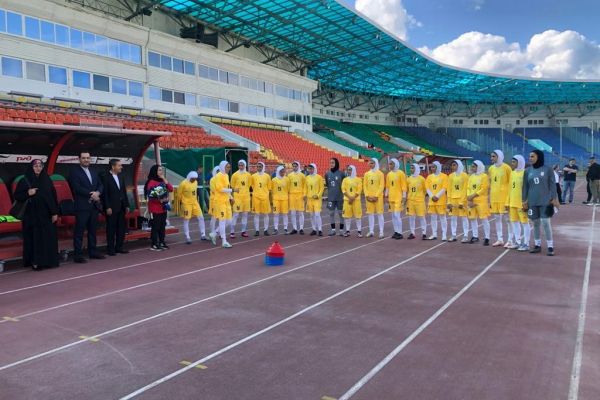  برگزاری اولین تمرین تیم ملی فوتبال بانوان در کازان