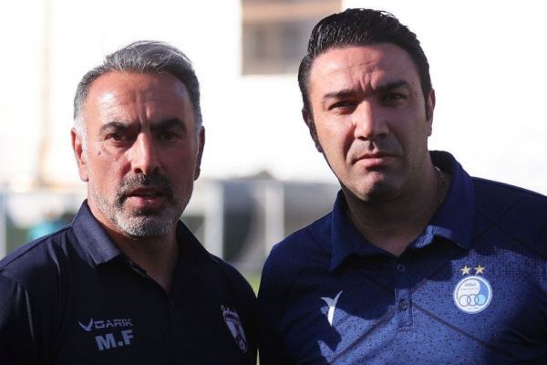  قاب روز؛ نکونام و فکری بدون لبخند کنار هم ایستادند