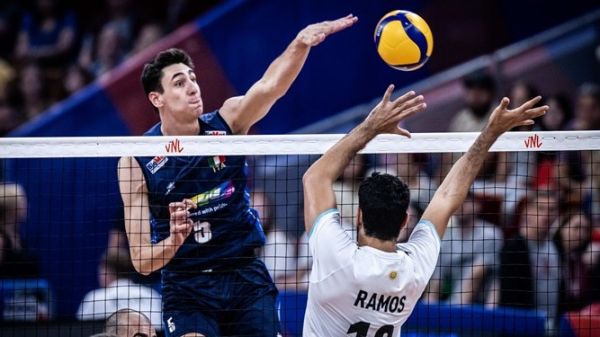  تحقیر تیم ملی والیبال آرژانتین مقابل ایتالیا در لیگ ملت‌ها