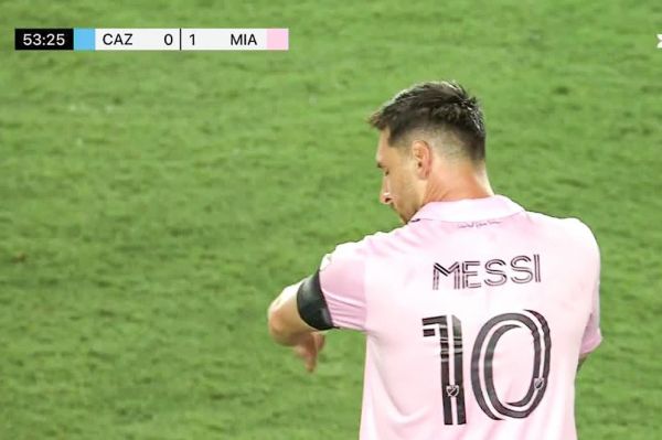  عکس؛ لحظه‌ای که مسی بازوبند کاپیتانی اینترمیامی را بر بازو بست