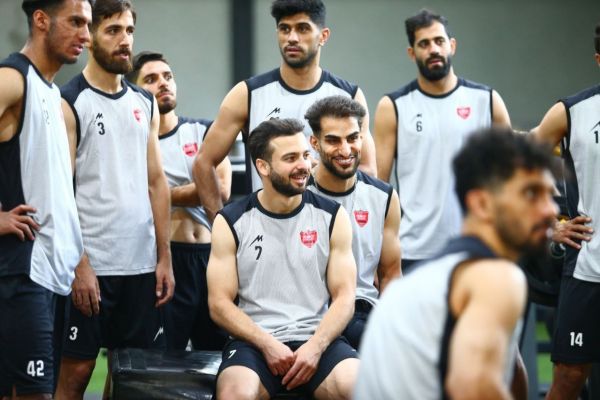  گزارش تصویری  تمرین بدنسازی پرسپولیس در نوبت صبح