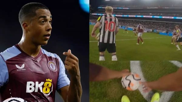  زاویه دید یک فوتبالیست از نگاه دوربینی که به بدن تیلمانس متصل شد