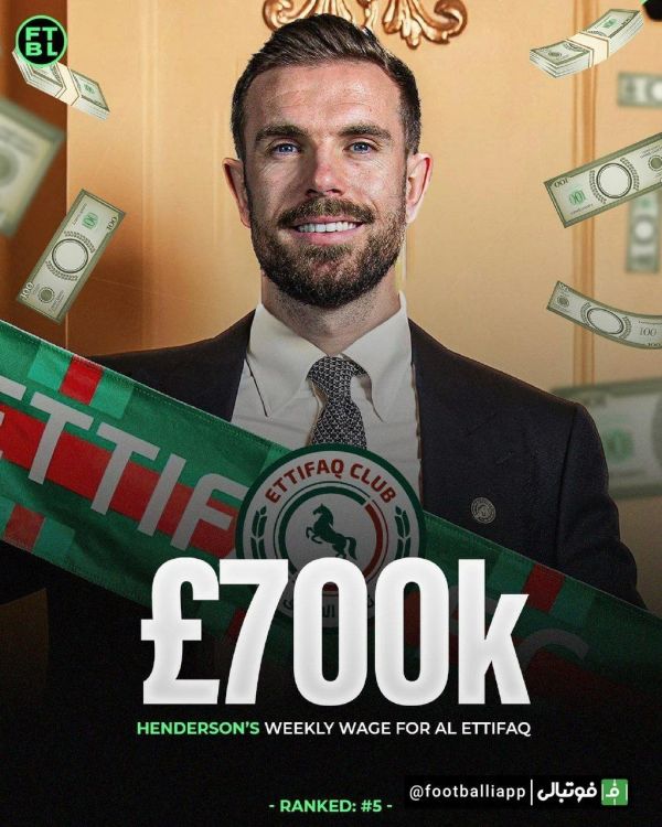  اینفوگرافی  پردرآمدترین بازیکنان شاغل در لیگ عربستان