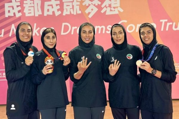  ثبت بهترین نتیجه تاریخ تکواندو بانوان ایران در یونیورسیاد