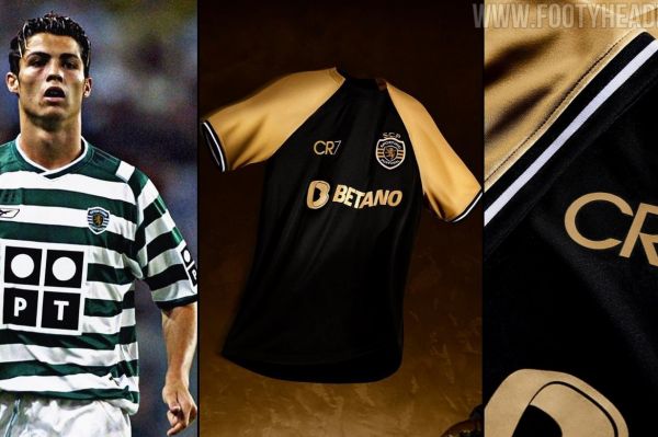 عکس؛ تقدیر اسپورتینگ لیسبون از رونالدو در طراحی پیراهن جدیدش