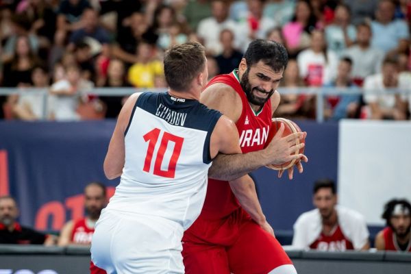  شکست تیم ملی بسکتبال مقابل روسیه