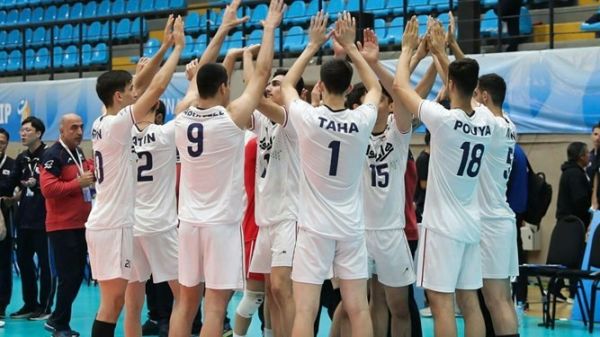  راهیابی نوجوانان والیبال ایران به نیمه نهایی با شکست بلژیک