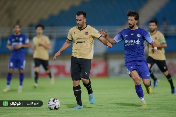 گزارش تصویری اختصاصی دیدار تیمهای شمس آذر قزوین و استقلال خوزستان