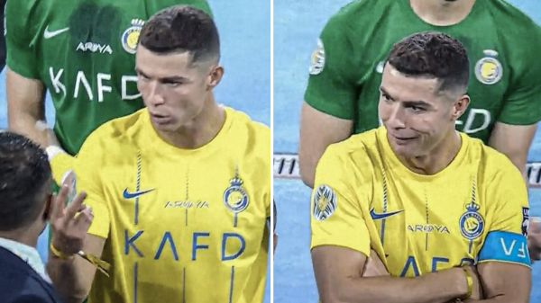  لحظه‌ای که رونالدو باورش نشد بهترین بازیکن جام باشگاه‌های عرب نشده است