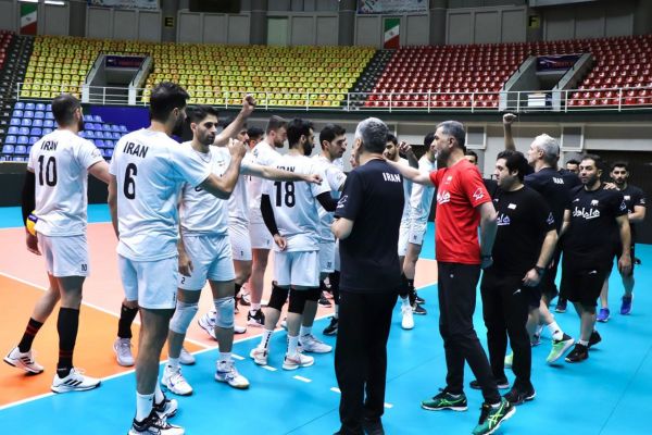  پیروزی تیم ملی والیبال در دیدار دوستانه برابر پاکستان