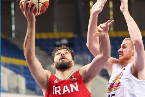 شکست تیم ملی بسکتبال ایران نوین مقابل فیلیپین