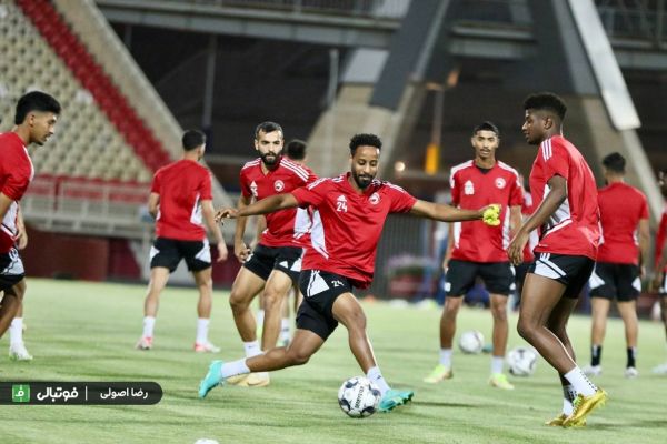  گزارش تصویری   تمرین الشارجه امارات