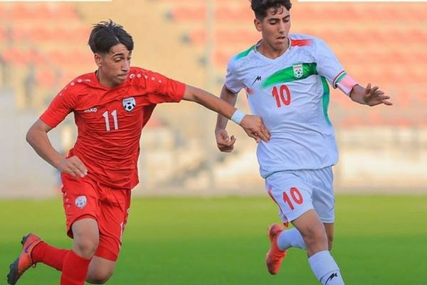  تورنمنت زیر ۱۷ سال کافا  شکست ایران مقابل افغانستان