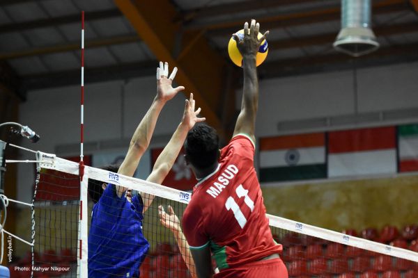  والیبال قهرمانی آسیا  پازل مرحله نیمه‌نهایی تکمیل شد  افغانستان بالاخره برد