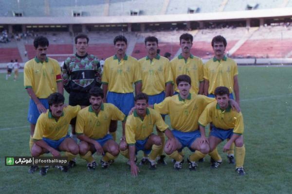 نوستالژی فوتبالی  کشاورز مدل ۷۲  ایستاده از راست  ماجدی،پرورشخواه،عابدیان،مرفاوی،دلیخون،قایقران، نشسته از راست مسعوداستیلی،باقری،مرادی،نادرمحمدخانی،سلطانی،