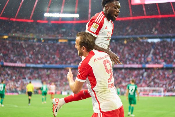  برد بایرن مونیخ با بریس هری کین