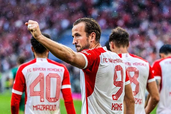 عکس؛ لحظهای که هری کین اولین گل خود در آلیانز آرنا را به ثمر رساند