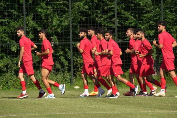  آغاز تمرینات تیم امید برای افتخارآفرینی در تاشکند