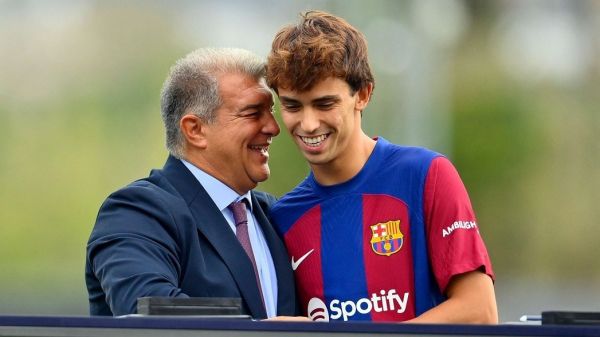  رونمایی بارسلونا از شماره ژائو فلیکس