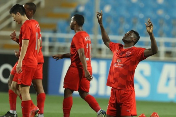  هافبک الدحیل مصدوم شد