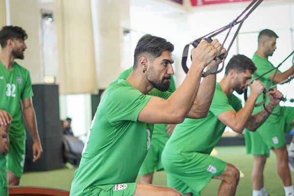  گزارش تصویری  دومین روز تمرین تیم ملی فوتبال در مجموعه پک
