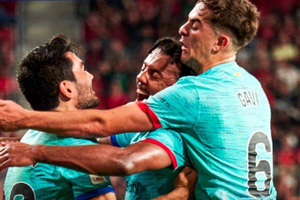  سه امتیاز دشوار برای بارسلونا در زمین اوساسونا